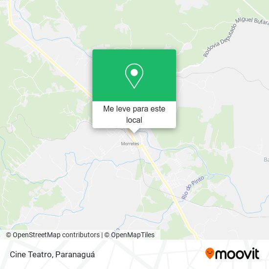 Cine Teatro mapa