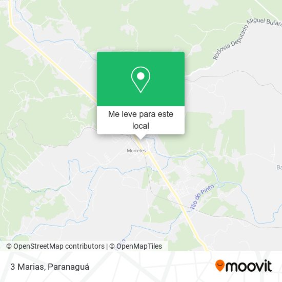 3 Marias mapa