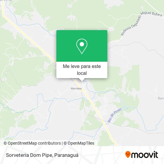 Sorveteria Dom Pipe mapa