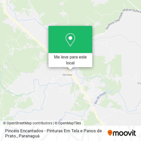 Pincéis Encantados - Pinturas Em Tela e Panos de Prato. mapa