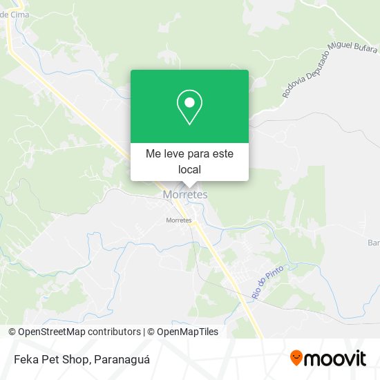 Feka Pet Shop mapa