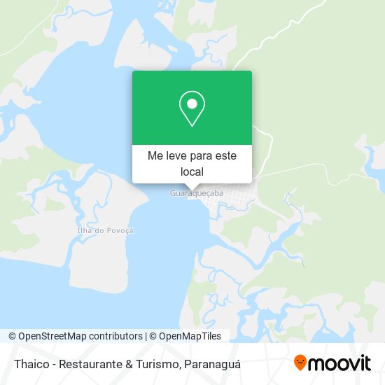 Thaico - Restaurante & Turismo mapa