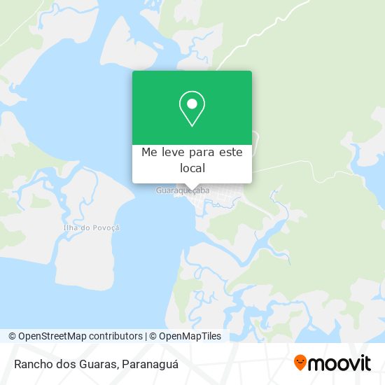 Rancho dos Guaras mapa