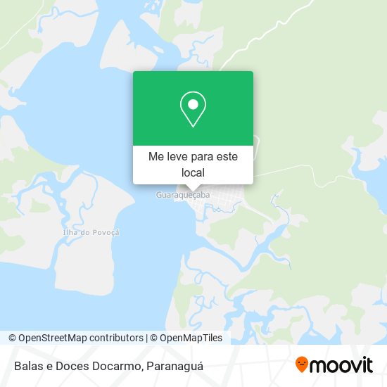 Balas e Doces Docarmo mapa