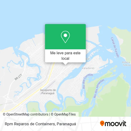Rpm Reparos de Containers mapa