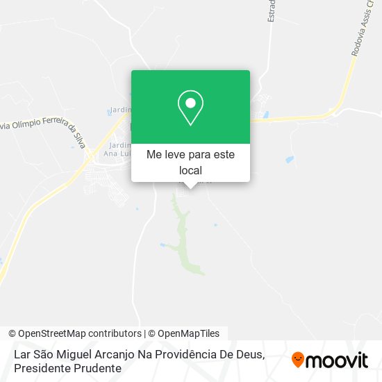 Lar São Miguel Arcanjo Na Providência De Deus mapa