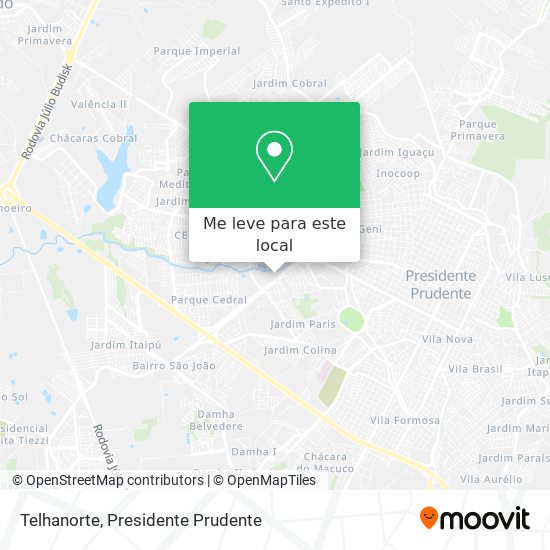 Telhanorte mapa