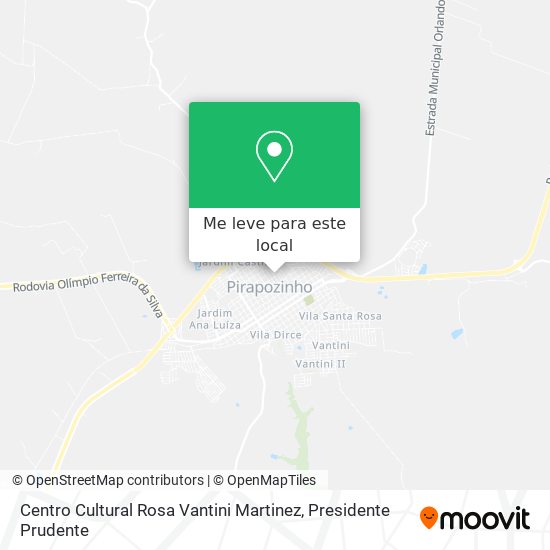 Centro Cultural Rosa Vantini Martinez mapa
