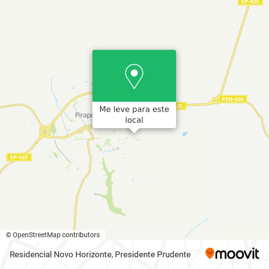 Residencial Novo Horizonte mapa