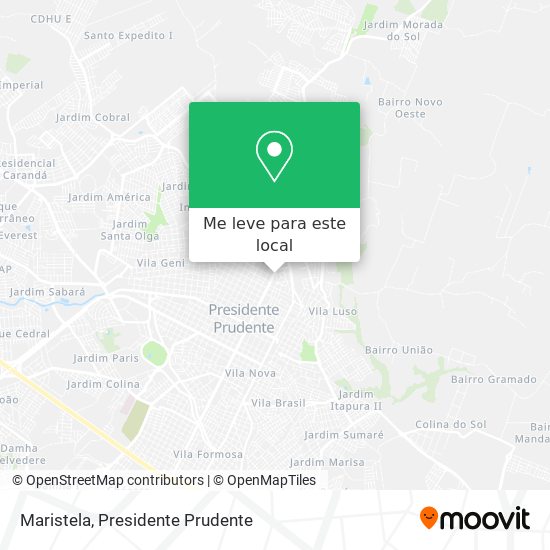 Maristela mapa