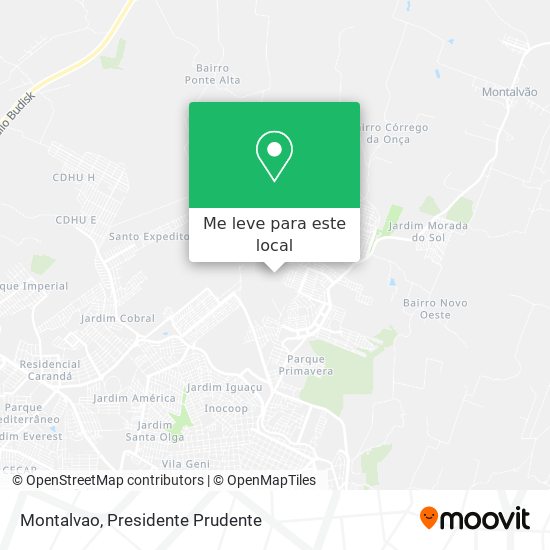 Montalvao mapa