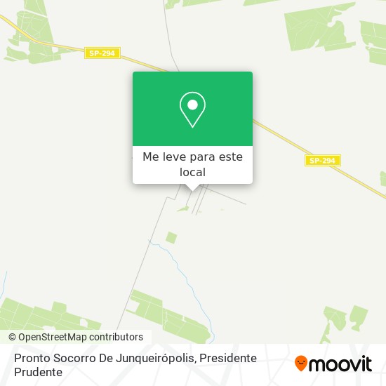 Pronto Socorro De Junqueirópolis mapa