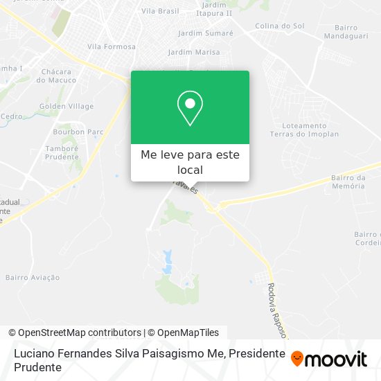 Luciano Fernandes Silva Paisagismo Me mapa