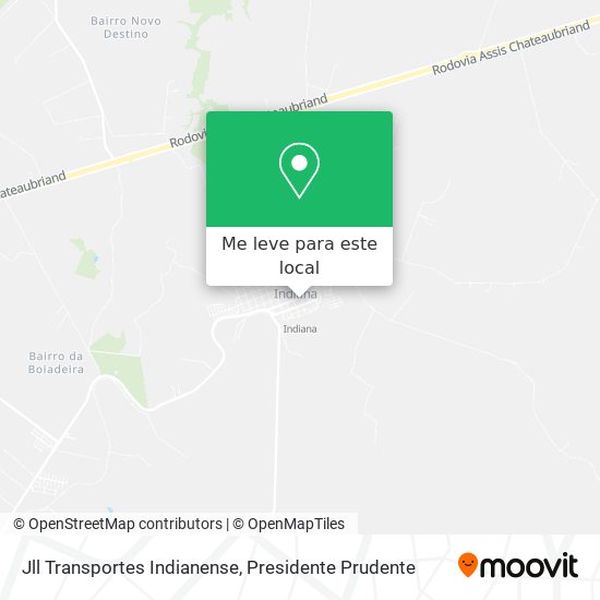Jll Transportes Indianense mapa