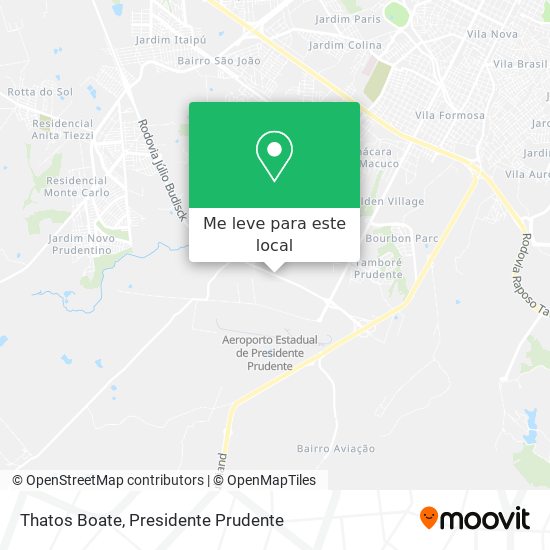 Thatos Boate mapa