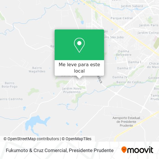 Fukumoto & Cruz Comercial mapa