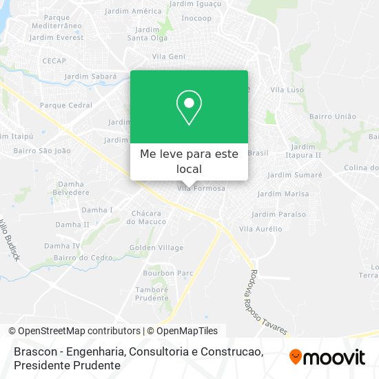 Brascon - Engenharia, Consultoria e Construcao mapa