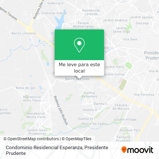 Condominio Residencial Esperanza mapa