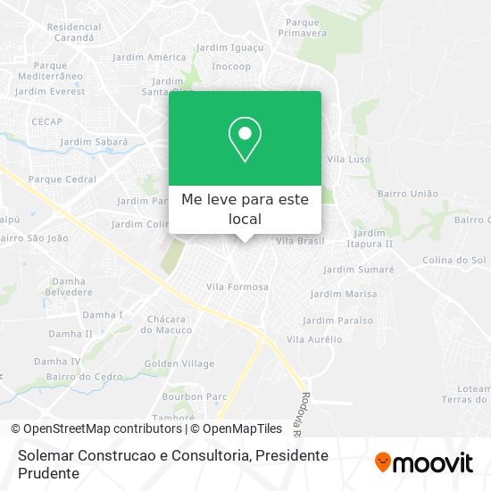 Solemar Construcao e Consultoria mapa