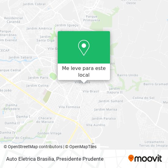 Auto Eletrica Brasilia mapa