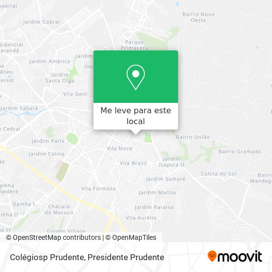 Colégiosp Prudente mapa