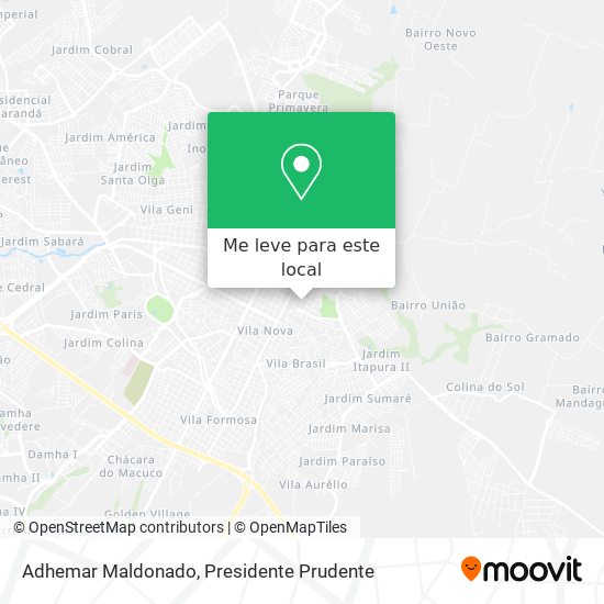 Adhemar Maldonado mapa