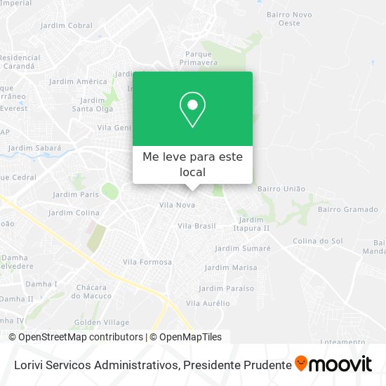 Lorivi Servicos Administrativos mapa