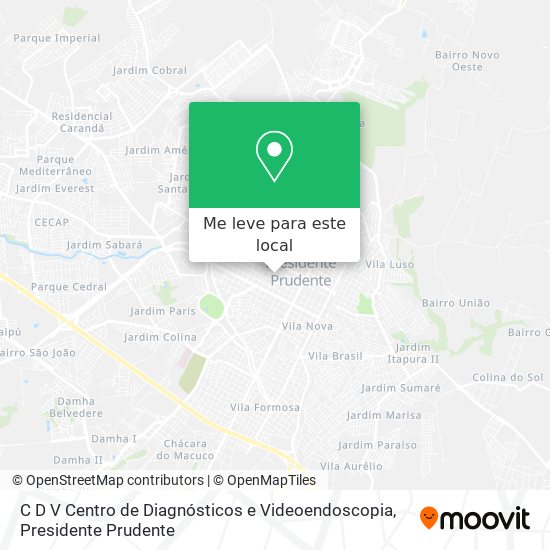 C D V Centro de Diagnósticos e Videoendoscopia mapa