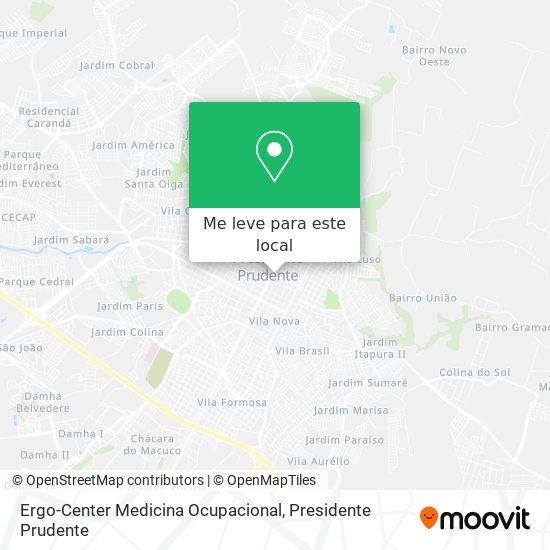 Ergo-Center Medicina Ocupacional mapa