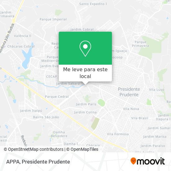 APPA mapa