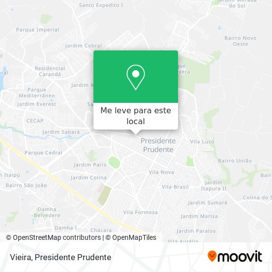 Vieira mapa