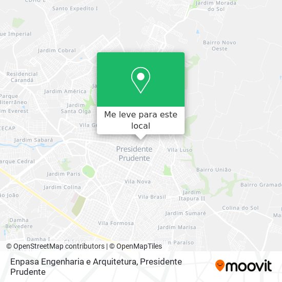 Enpasa Engenharia e Arquitetura mapa