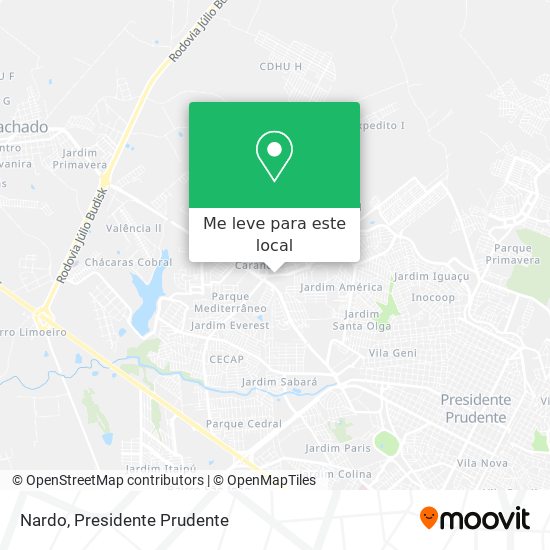 Nardo mapa