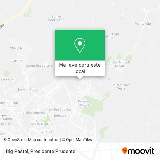 Big Pastel mapa
