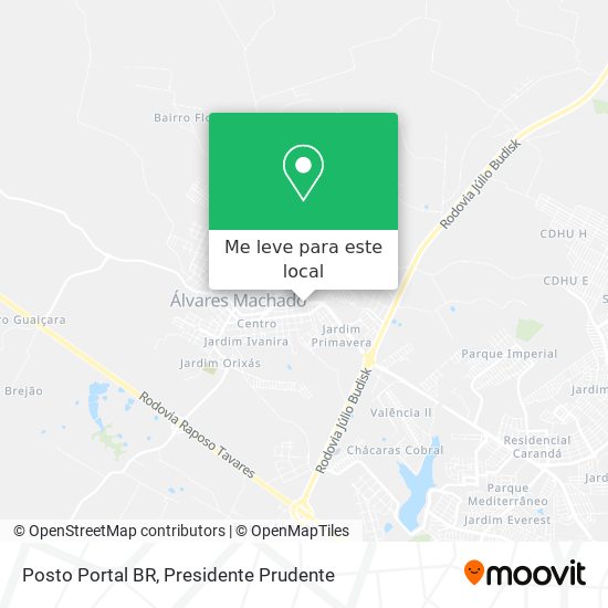 Posto Portal BR mapa