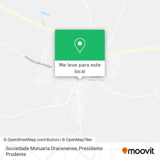Sociedade Mutuaria Dracenense mapa