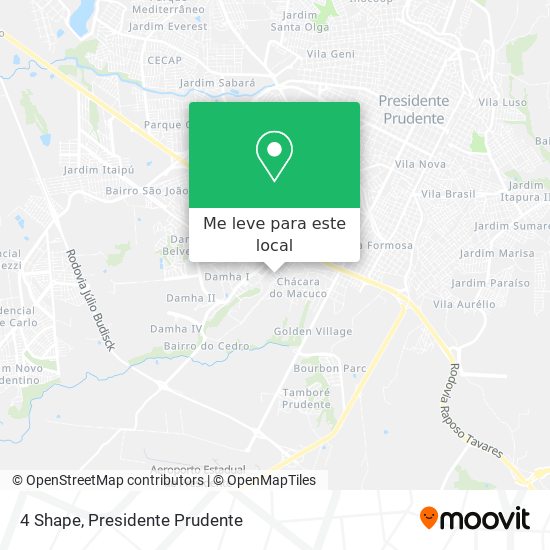 4 Shape mapa