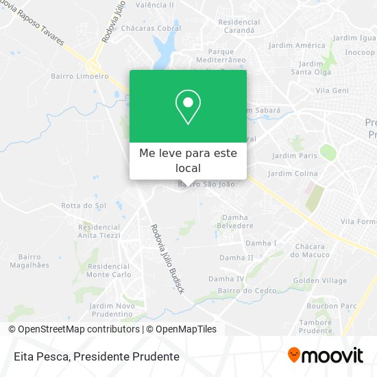 Eita Pesca mapa