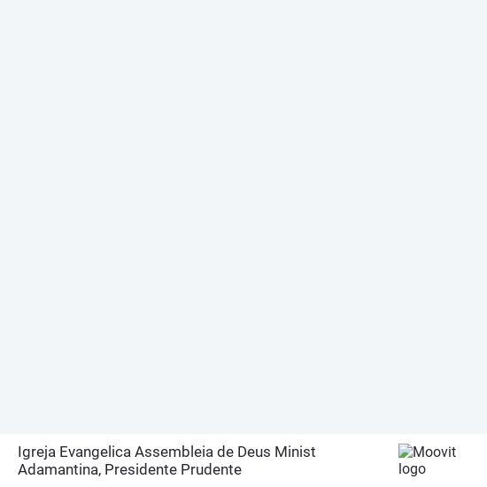 Igreja Evangelica Assembleia de Deus Minist Adamantina mapa