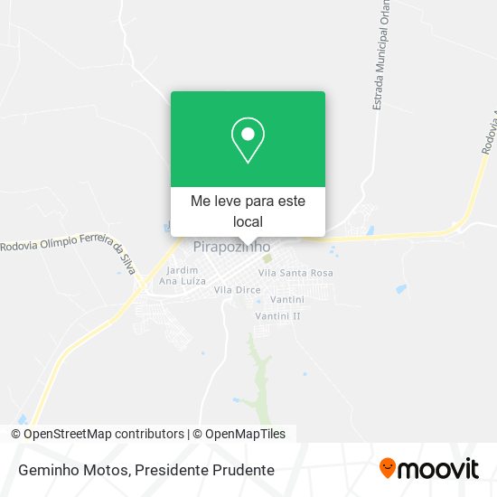 Geminho Motos mapa