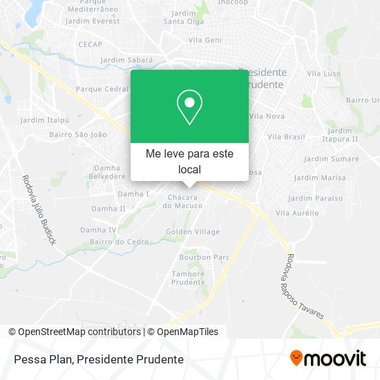 Pessa Plan mapa