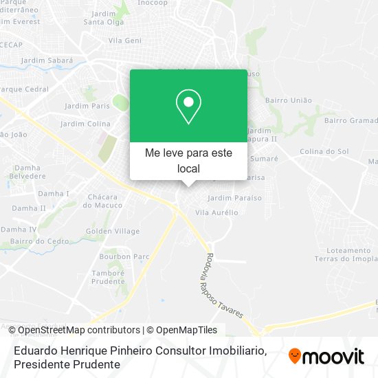 Eduardo Henrique Pinheiro Consultor Imobiliario mapa