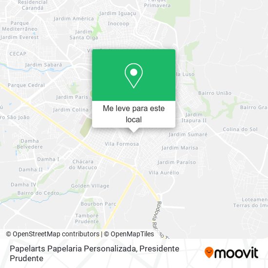 Papelarts Papelaria Personalizada mapa