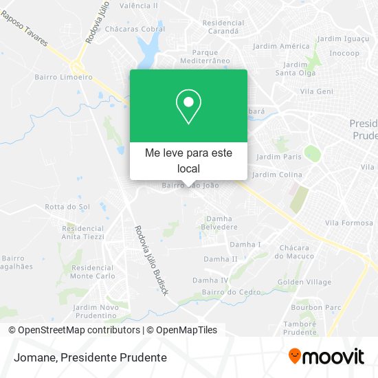 Jomane mapa