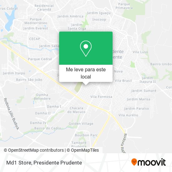Md1 Store mapa