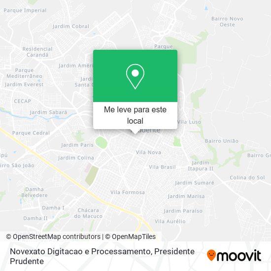 Novexato Digitacao e Processamento mapa