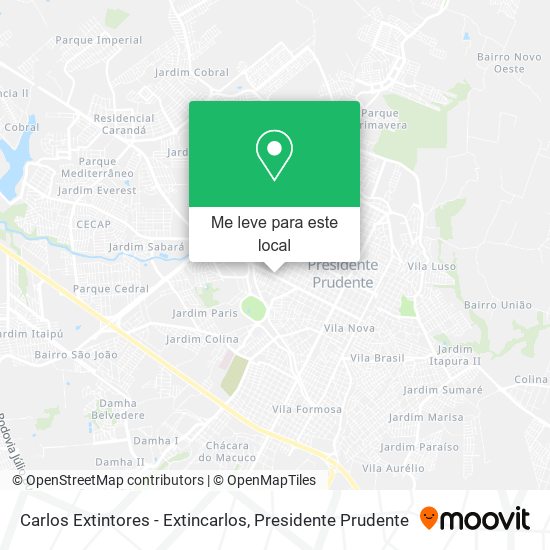 Carlos Extintores - Extincarlos mapa