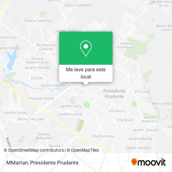 MMartan mapa