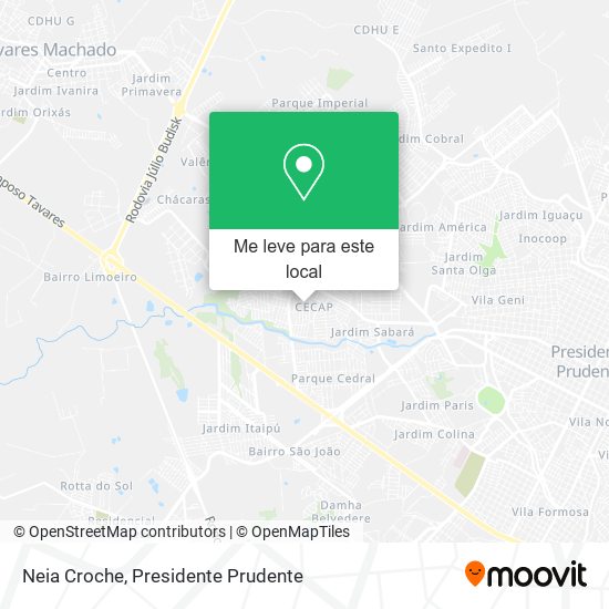Neia Croche mapa