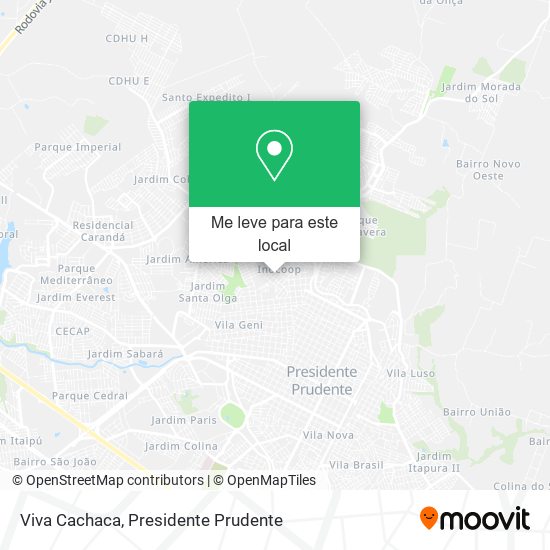 Viva Cachaca mapa